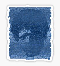Jules Winnfield in Blue Sticker
