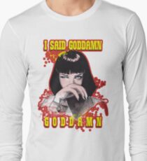Uma Thurman, Pulp Fiction Long Sleeve T-Shirt