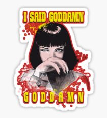 Uma Thurman, Pulp Fiction Sticker