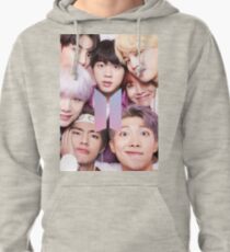 BTS Group PHOTO Case / Poster ECT ( Selfie ) With Logo 2018 Pullover Hoodie