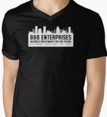 The Wire - B&B Enterprises - White Men's V-Neck T-Shirt