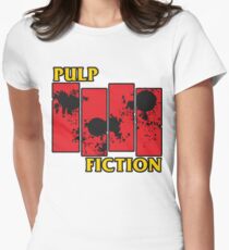 Pulp Fiction Paiting Women's Fitted T-Shirt