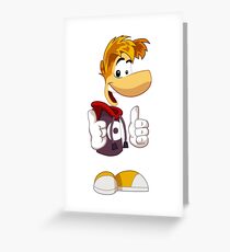 Rayman Thumbs Up Greeting Card