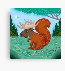 The Squoose Canvas Print