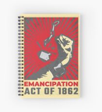 Emancipation Day Spiral Notebook