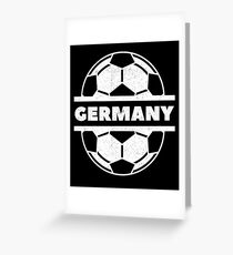 Germany Soccer Fan Greeting Card
