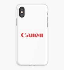Canon Merchandise iPhone Case/Skin