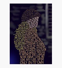 Les Miserables- On My Own Photographic Print