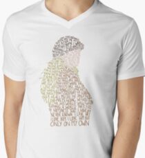 Camiseta para hombre de cuello en v Les Miserables- Por mi cuenta