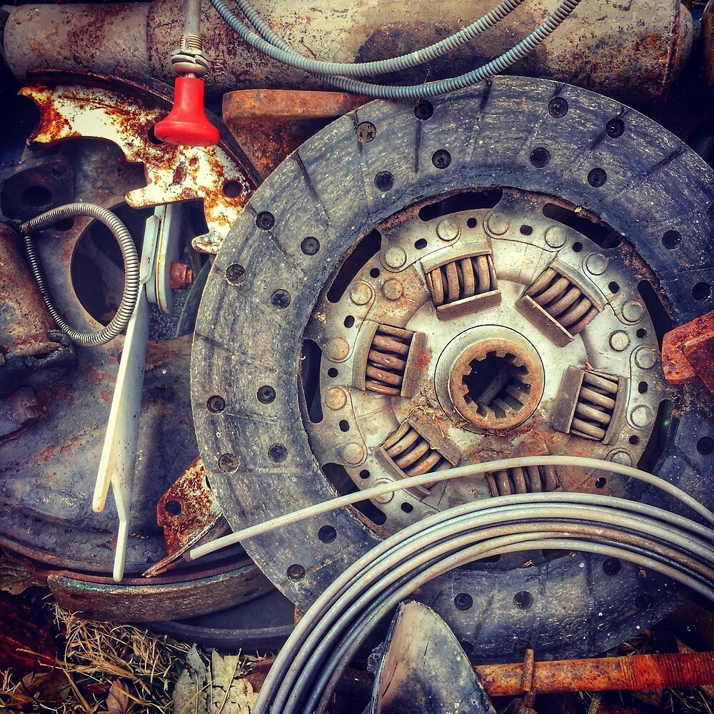 "Rusted Parts" by Robert Baker Redbubble