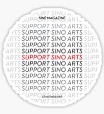 Sine Theta Magazine - Support Sino Arts Sticker