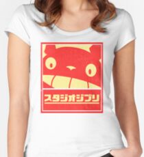 Ghibli Women's Fitted Scoop T-Shirt