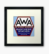 Aid Without Allegience Framed Print