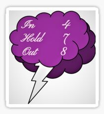 Breathe with Virgil Sticker