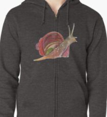 Snail Zipped Hoodie
