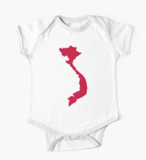 Vietnam map One Piece - Short Sleeve