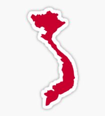 Vietnam map Sticker