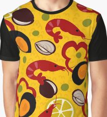 Camiseta gráfica Paella