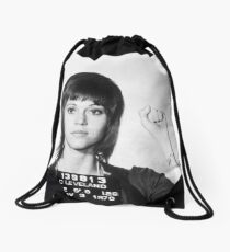 Jane Fonda Mug Shot Horizontal Turnbeutel
