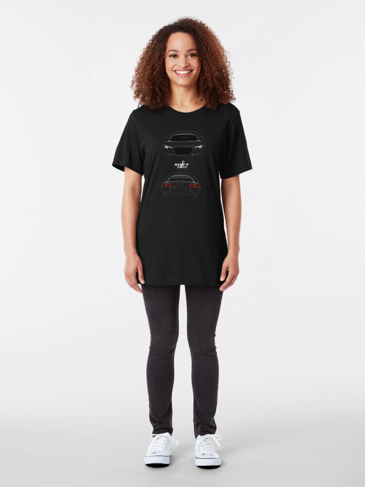 Alternate view of Shift Shirts Quattro Night – R8 Slim Fit T-Shirt