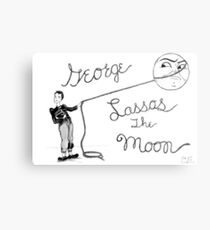 Lasso the Moon Metal Print