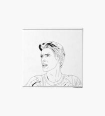 David Bowie Smoking Art Board