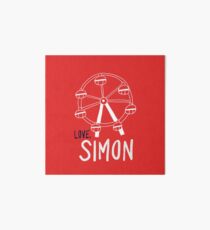 Love, Simon Ferris wheel Art Board