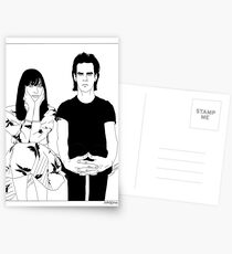 Nick and Susie Cave Postcards
