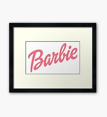 Barbie Framed Print