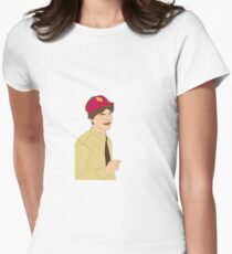 Arnie Trauben Burger Scheune Tailliertes T-Shirt