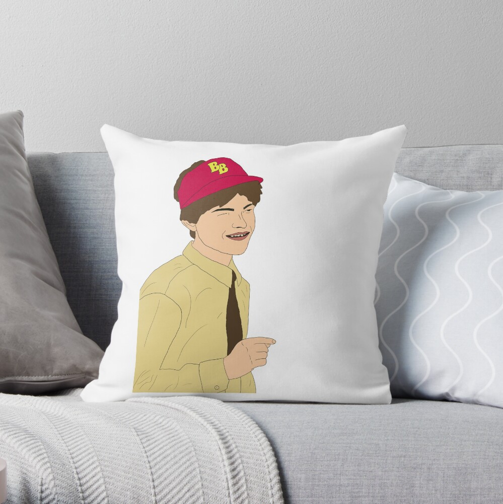 Arnie Grape Burger Barn Throw Pillow By Alicesherwood Redbubble