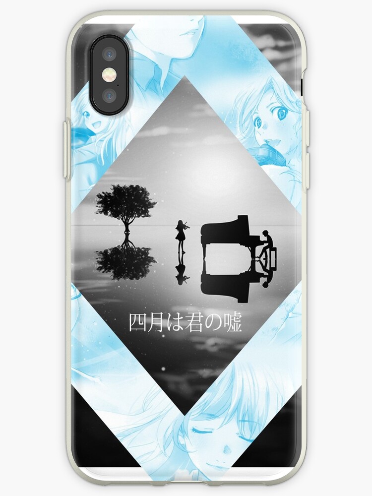 Shigatsu Wa Kimi No Uso Kousei X Kaori Wallpaper Iphone Cases