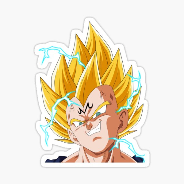 Vegeta Stickers | Redbubble