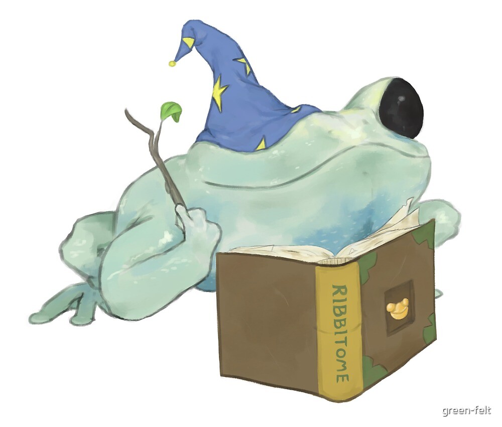 Felt Frog Wearing A Top Hat