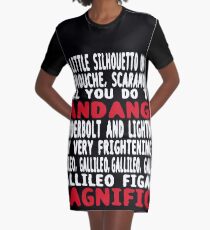 bohemian Rhapsody T-Shirt Kleid