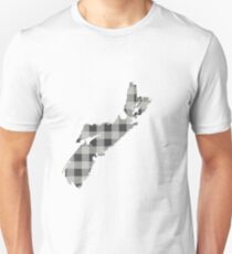 Nova Scotia Plaid in Gray Unisex T-Shirt