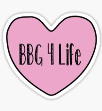 BBG 4 Life Sticker