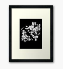 Child's Play - Footprints in Flour Framed Print