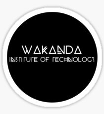 Wakanda Institute of Technology Sticker