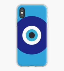 Blauer Augenschutz iPhone-Hülle & Cover
