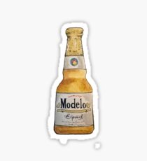 Pegatina Ilustración de la botella Modelo