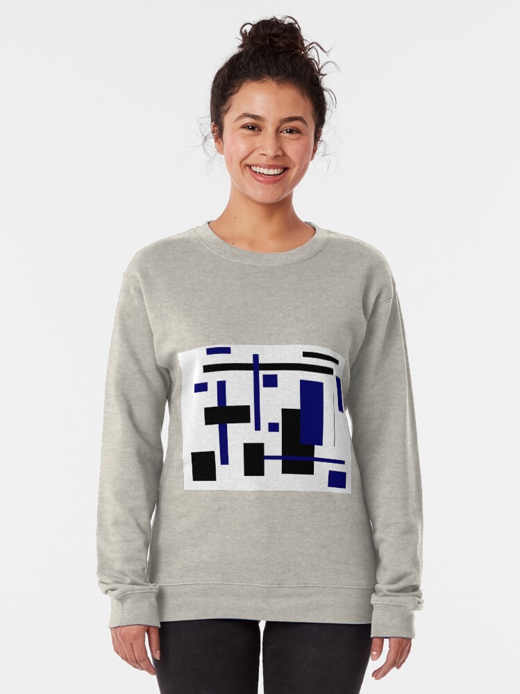 Alternate view of Rectangular Pattern 4 Pullover Sweatshirt