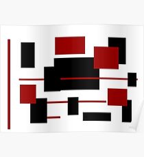 Rectangular Pattern 3 Poster