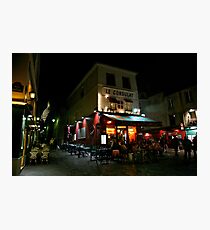 Night Streetscape Photographic Print
