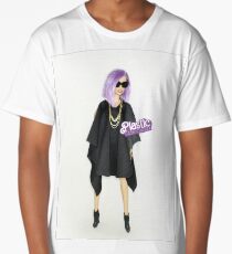 Mauve + neon cool Long T-Shirt