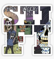 STICKY FINGERS Sticker