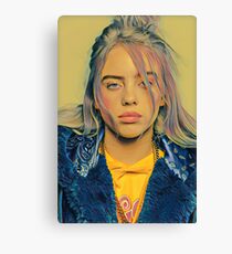 Billie Eilish Painting Canvas Print