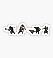 Darkest Dungeon Heroes Sticker pack # 3 Sticker