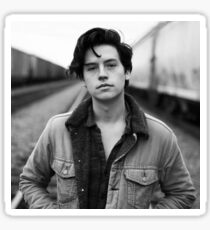COLE SPROUSE BLACK AND WHITE Sticker
