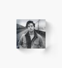 COLE SPROUSE BLACK AND WHITE Acrylic Block